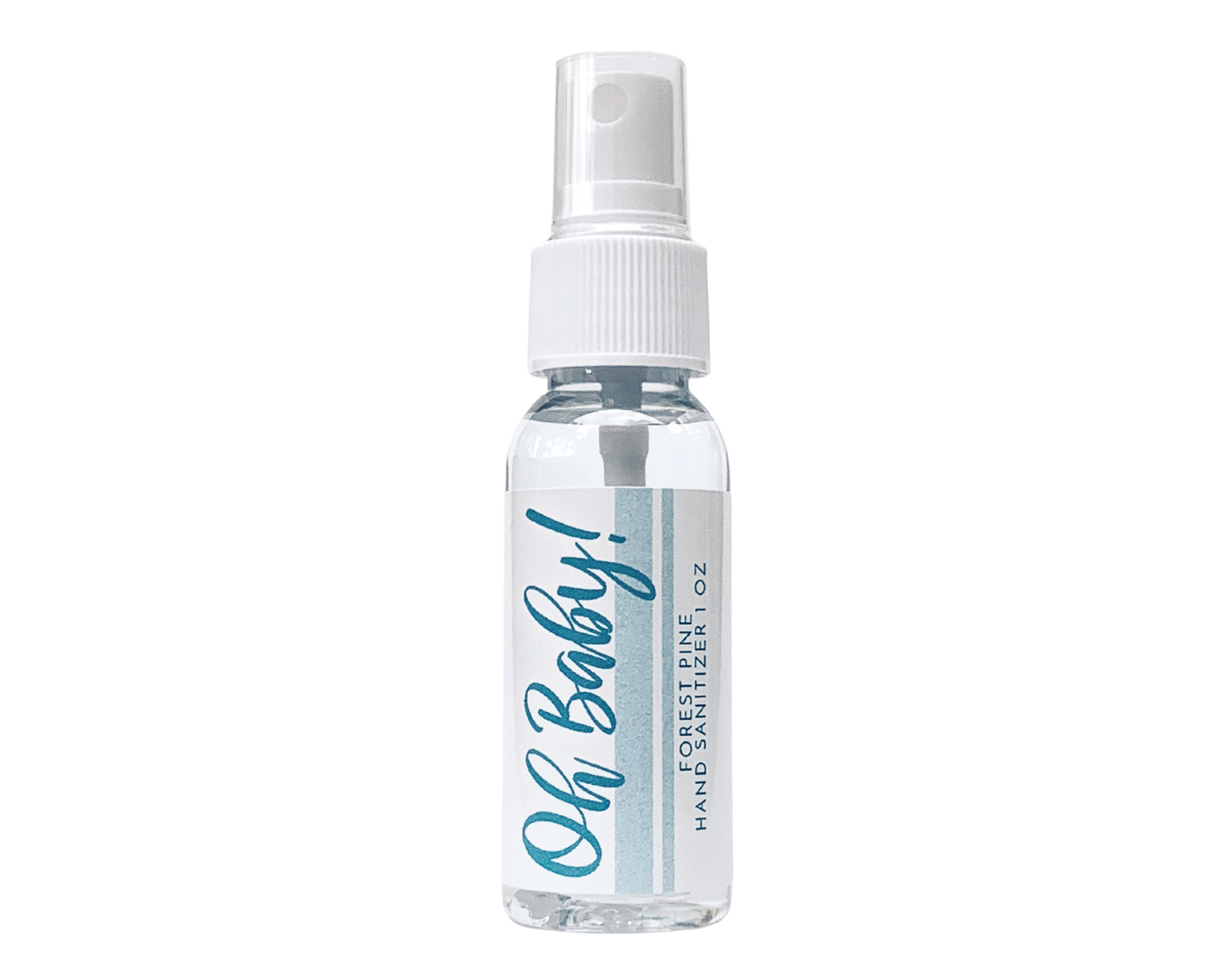 Hand Sanitizer Party Favor - Oh Baby! Blue - with Aloe & Essential Oils by Sunshine & Sanitizer