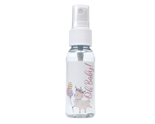 Hand Sanitizer Party Favor - Oh Baby! Dancing Lamb - with Aloe & Essential Oils by Sunshine & Sanitizer