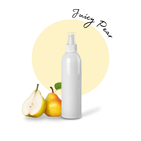 Hand Sanitizer Spray Everyday Essentials - Juicy Pear Scented - with Aloe & Essential Oils by Sunshine & Sanitizer